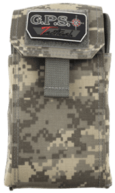 G Outdoors GPS Tactical 25 capacity 12 gauge Shotshell Holder features a camo design